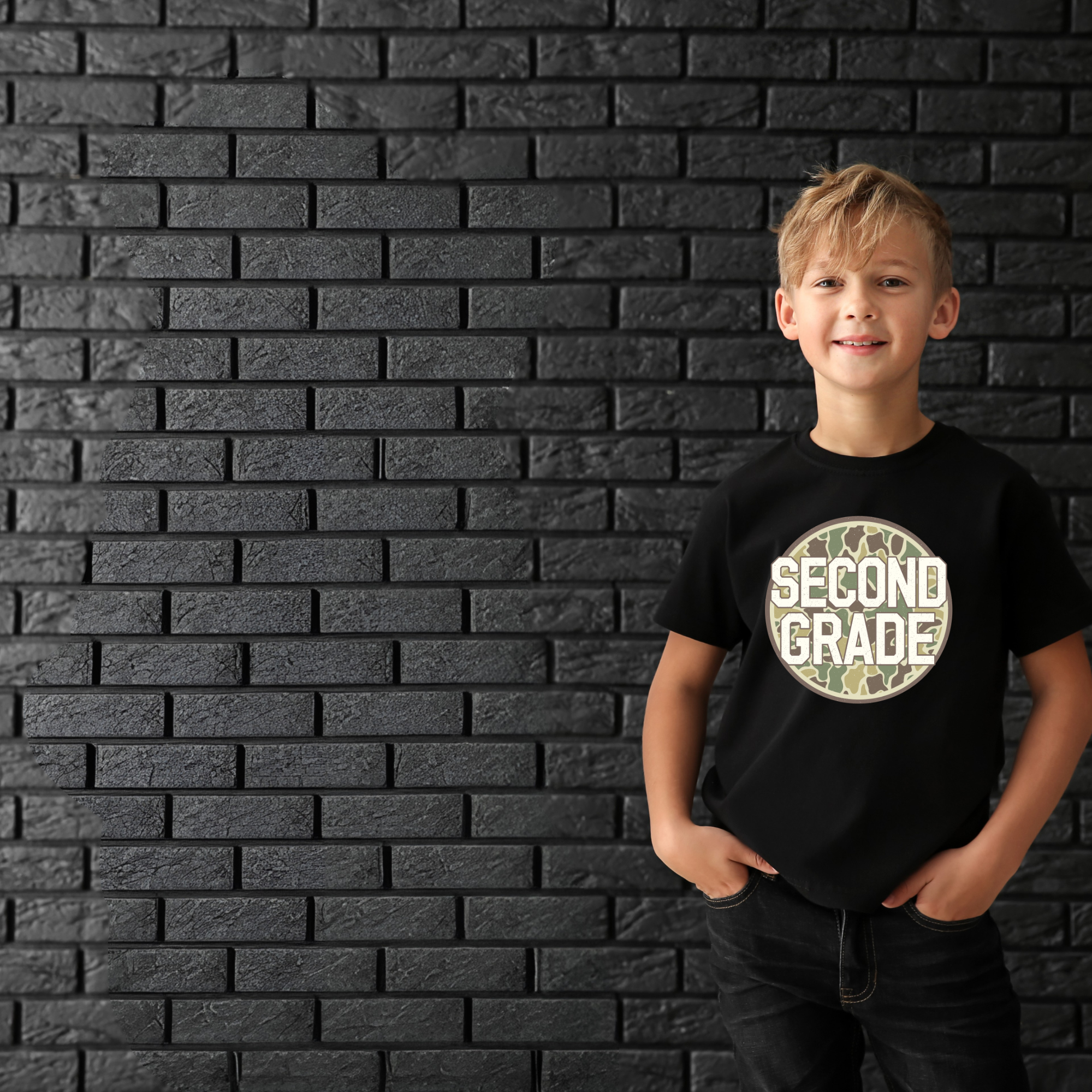 Boys Camo- Second Grade