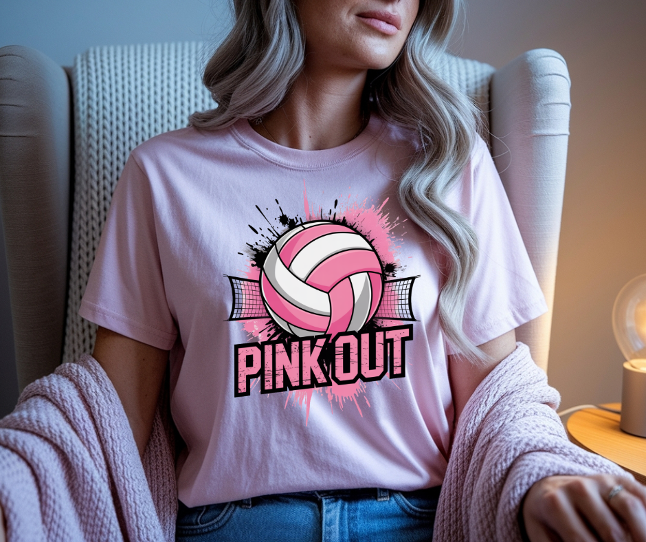 Pink Out Volleyball